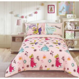 Disney Twin Comforter 3pcs Princess