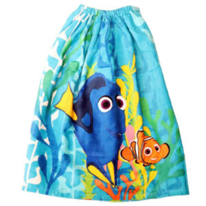 Disney Finding Dory Bath Wrap Blue 65cm x 67cm for Girl