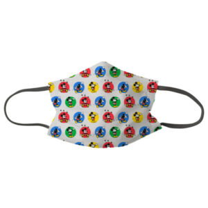 Disney Mickey Mouse 3-Layers Face Mask Set of 3 pcs Re-usable 2 Sizes XS (4-6 Yrs & S (7-12 Yrs).