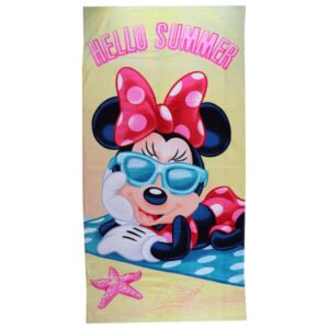 Disney Minnie Beach Bath Towel 60 × 120 cm