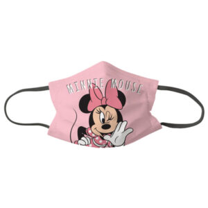 Disney Minnie Mouse 3-Layers Face Mask Set of 3 pcs Re-usable 2 Sizes XS (4-6 Yrs & S (7-12 Yrs)