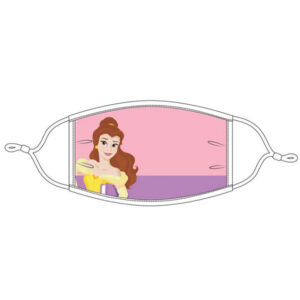 Disney Princess 3 Layers Face Mask Set of 3 pcs Re-usable 2 Size: S (7-12-Yrs)