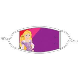 Disney Princess rapunzel 3 Layers Face Mask Set of 3 pcs Re-usable 2 Size: S (7-12-Yrs)
