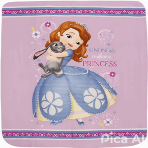 Disney Sofia The First Polar Fleece Blanket