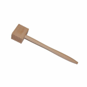 GEOR Meat beater with 49 wooden teeth 29cm