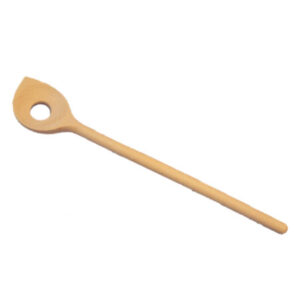 Geor Pointed Mixing Spoon With Hole 30 cm