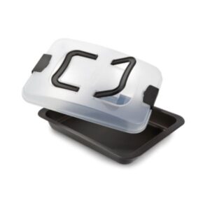 Guardini Bake Away Baking mould with carrying Lid 24 x 32cm
