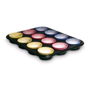 Guardini Gardenia 12 Muffins + 60 Paper Bun Cases – Gardenia 27x35cm