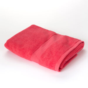 Artex Plain Cotton Towel 50×100 (Red)
