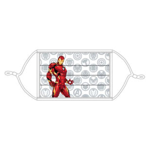 Ironman 3 Layers Face Mask Set of 3 pcs Re-usable 2 Size: S (7-12-Yrs)