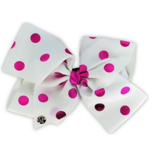 Jojo Bow Set – Navy/ Hot Pink