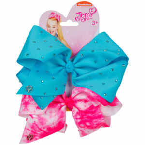 Jojo Bow Set – Neon Blue/ Neon Pink
