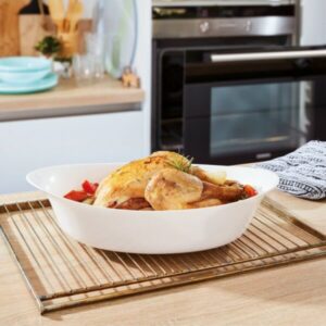 Luminarc Smart Cuisine White Oval Dish 38X22cm