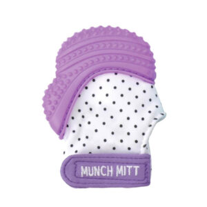 Munch Mitt Teething Mitt Purple