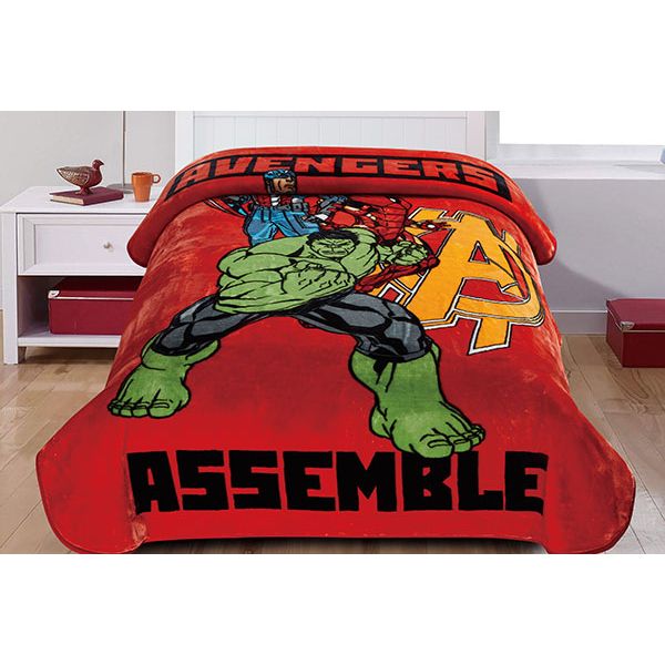 Marvel Blamket Avengers 160×220cm