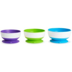 Munchkin Stay Put Suction Bowls 3 Pcs