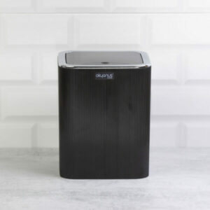 Okyanus Stripe Trashcan 5lt – Black