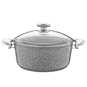 OMS Granite Casserole 26cm 5.5L Grey