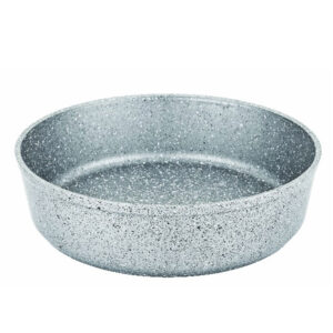 OMS Granite Round Deep Oven Tray 28cm Grey
