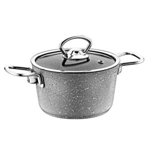 OMS Mini Granite Casserole 14cm Grey