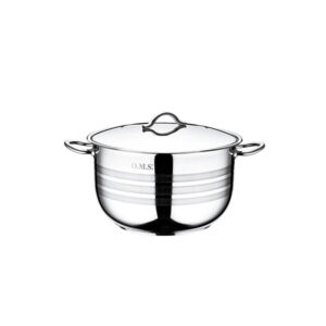 OMS Stainless Steel Casserole With Lid 14cm