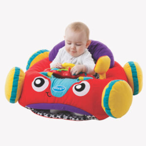 Playgro Music and Lights Comfy Car +6 Months Red