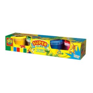 SES Super Clay Dough Set of 4 (90g) Multi-Colors