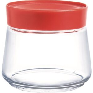 Luminarc Swing Jar 0.50Lt with Red Lid