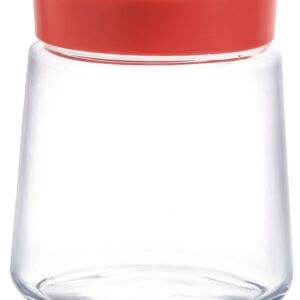 Luminarc Swing Jar 0.75Lt with Red Lid