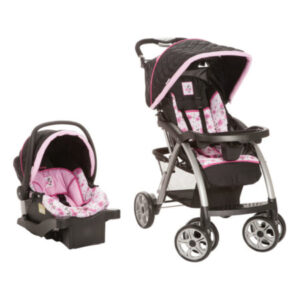 Safety 1st Minnie Mouse Trolley + Car Seat Travel System 3 in 1