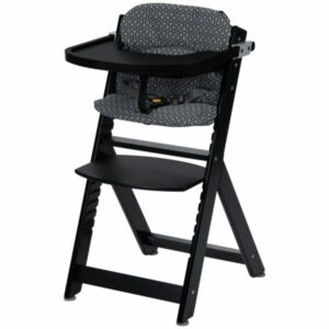 Safety 1st Timba High Chair with Cushions Black & Grey