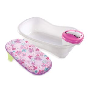 Summer Infant Newborn-to-Toddler Bath Center & Shower – Pink