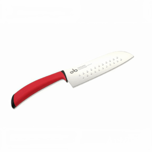Suncraft Ribbed Non-Stick Santoku Knife