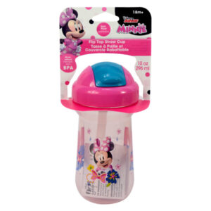 The First Years Minnie Flip Top Straw Cup