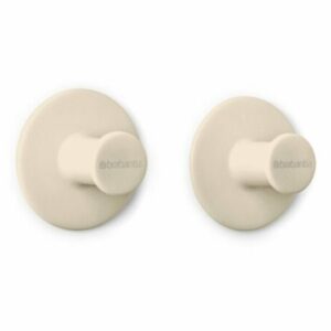 Brabantia Towel Hook Set of 2 Pieces Soft Beige