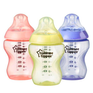 Tommee Tippee Baby Bottles for Kids 3x260ml Pink