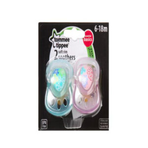 Tommee Tippee Essentials Soft Rim 6-18 2 pcs