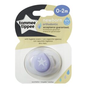Tommee Tippee Acceptance Guaranteed Newborn Anytime Soother Girl 0-2M