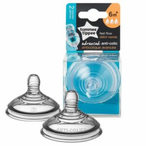 Tommee Tippee Advanced Anti-Colic Fast Flow 6+m Teat