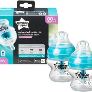 Tommee Tippee Advanced Comfort Bottles 150 ml × 2 Blue