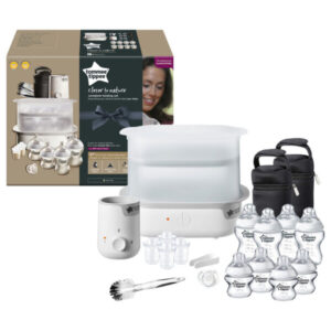 Tommee Tippee Closer to Nature Complete Feeding Kit – White