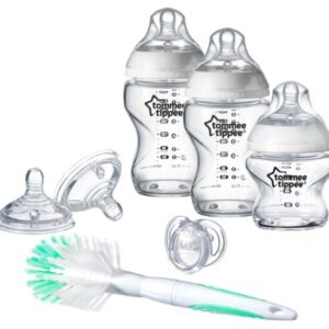 Tommee Tippee Closer to Nature New Born Kit- Clear – Glass