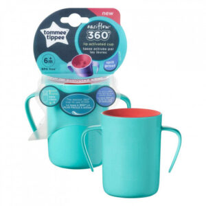 Tommee Tippee Easiflow 360 Handled Cup Blue 6+m
