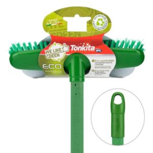 Tonkita Ecologia Floor Scrubbing Brush with Handle