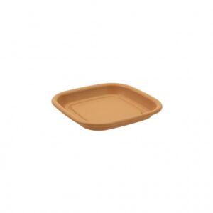 Tontarelli Dish for Tullipan Square Pot 20cm, 16.2×16.2xh2cm (Assorted Colors)
