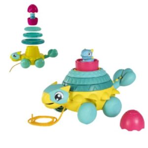 Toomies Jurassic World Stack & Pull Ankylosaurus