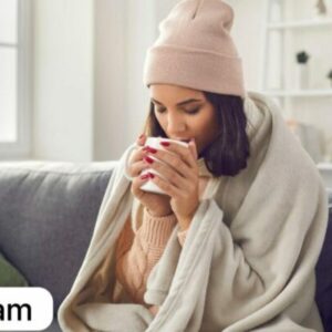 Cannon Plain Cashmere Touch Microfiber Blanket 240×220 Cream