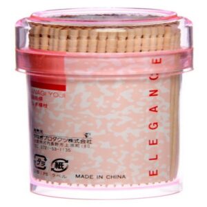 Yanagi Toothpicks in Pink Plastic
