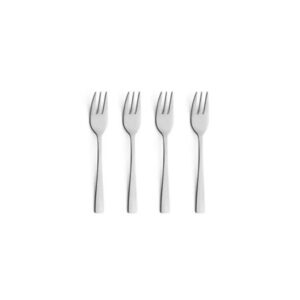 Amefa Neptune 4 Cake Forks on Hanging Card