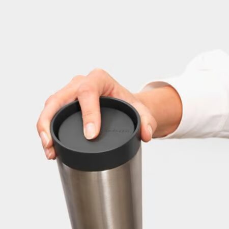 Brabantia Make & Take Insulated Gup, 0.36L Dark Grey - Image 2